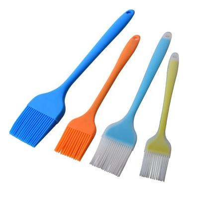 China Heat Resistance Wholesale Heat resistant kitchen utensils oil brushes silicone basting brush for grilling for sale