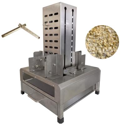 China High Efficiency Semi Automatic Easy Operation Stainless Steel Corrugated Knife Chocolate Shaving Machine for sale