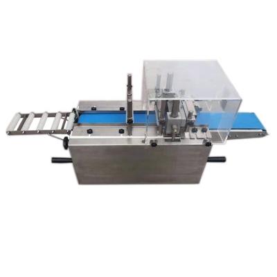 China Easy Operation High Efficiency Small Automatic Cookie Slicer High Efficiency Frozen Dough Slicer for sale