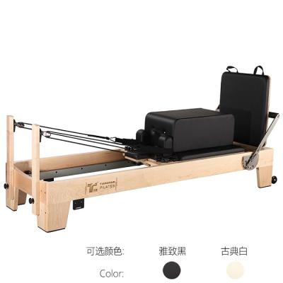 China Health Pilates Fitness Machine Wooden Core Reformer 2020 New Item Equipment for sale