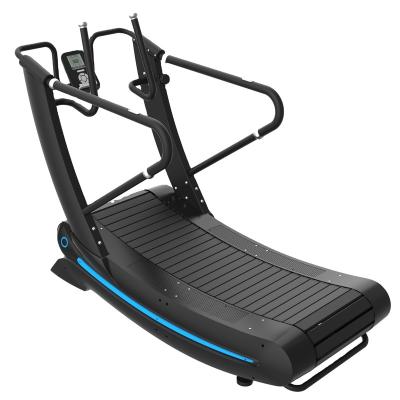 China New Safe Manual Treadmill Curve Mechanical Air Runner for sale