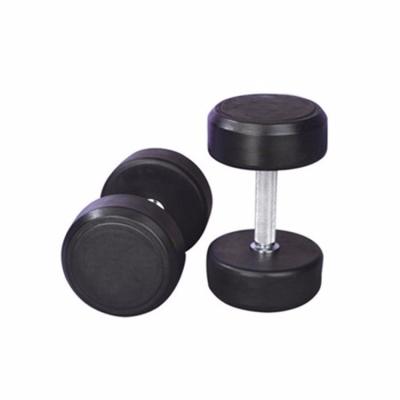 China top selling dumbbell rubber covered dumbbell/gym rubber accessory for sale