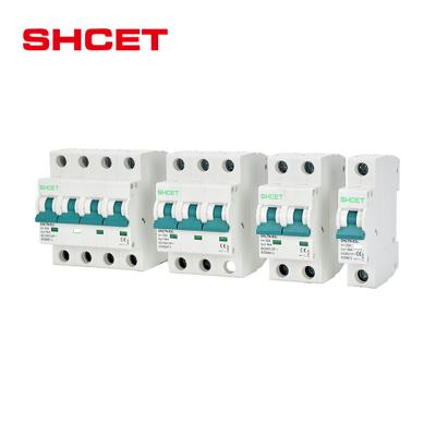 China New mcb solar PV system dc mini 20amp 25amp 32a 100a 100 amp 125a 150a 200a 300a miniature solar circuit breaker 1P 2P 4P 1000V 1500V PV use for sale