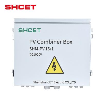 China Solar Power System Custom Logo 1000VDC 6 in 1 out 6 dc PV combiner box w/fuse.spd&dc full box waterproof distribution junction box IP66 for sale