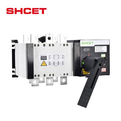 China ATS PV System Quality Solar Electric Power Dual Three Phase Automatic Transfer Switches External Controller With Timer For Diesel Generator Price for sale