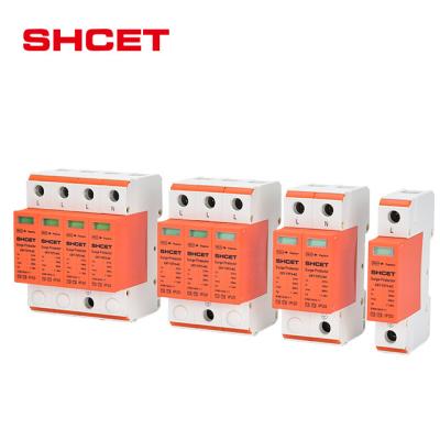 China Lightning Protection System AC SPD Surge Protector Sale Best Protective Device With Type - 2 3 275v 385v 10ka 20ka 40ka 50ka 80ka 1p 2p 3p 4p for sale