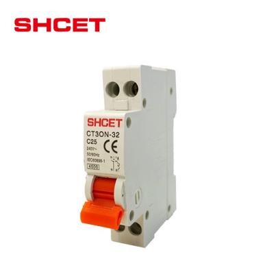 China Yueqing smart electronic single phase 110v 10ka small household 3 phase 4 pole ac mini circuit breakers electric miniature mcb for SPD for sale