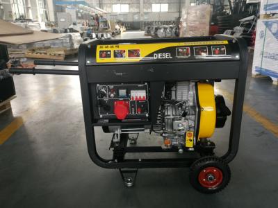 China Portable Dieselgenerator mit offenem Typ 220V 50hz Geräuscharm zu verkaufen