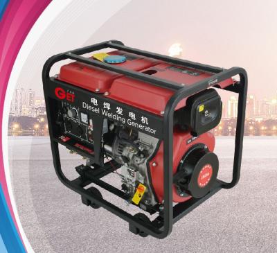 China 6.3KW 8.2KW generador de soldadores con motor diésel de cilindro único en venta