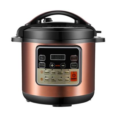 China 6L Hotel Cookers Large Electric Pressure Cooker Cheap High Quality Hot Selling Multi Function Low Cooker for sale