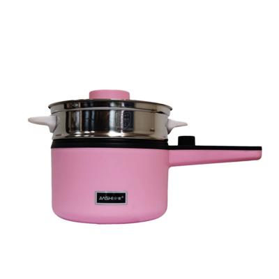 China Mini Stainless Steel Household Hotel Steamer Portable Multifunctional Hot Pot Electric Soup Pot Cooking Pot for sale