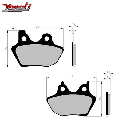 China NEW Non-Asbestos Motorcycle F270 Disc Brake Pad for sale