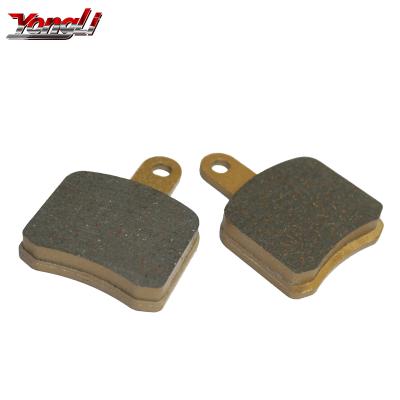 China Hot Sale F075 Non-Asbestos Motorcycle Brake Pad For GO KART for sale