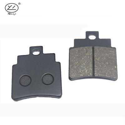 China Non-Asbestos Indonesia Motorcycle Brake Pad For Sym Gts 250 Front for sale