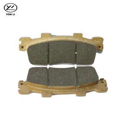 China Non-Asbestos Italy F107 Motorcycle Brake Pad For KYMCO for sale