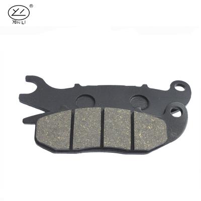 China Non-asbestos Mexico Motorcycle Brake Pad For Delantero Invicta 150 for sale