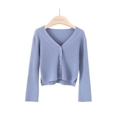 China 2021 High Quality Anti-Wrinkle Women's Sweater Women's Stripe Custom Round Neck Sweater Factory Knitting Knitting Wholesale for sale