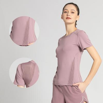 China Wholesale Price Anti-Wrinkle T-shirts Women's Short Sleeve T-shirts Tops Women's T-shirt 100% Cotton for sale