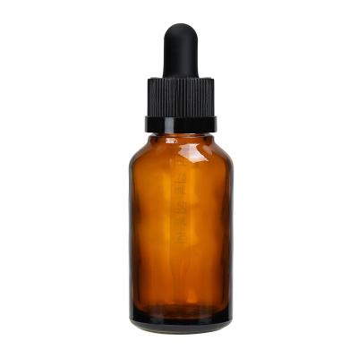 China Medicine 30ml Amber Glass Tincture Dropper Bottle for liquid medicine for sale