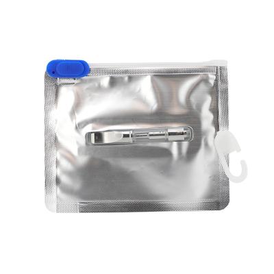 China Consumer Electronics Packaging Custom Printed E-cigarette Packaging Mylar Child Proof Outlet Pouch Ziplock Bag With Aluminum Foil for sale