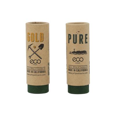 China food & Beverage Packaging Cardboard Tubes Packaging Eco Friendly 100% Biodegradable Kraft Cardboard Push Containers Paper Packaging Tube for sale