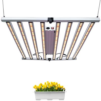 China Spectrum 640W High Quality Full Dimmable Dimable Yixiou Foldable Grow Bar Led To Grow Light Lamp for sale