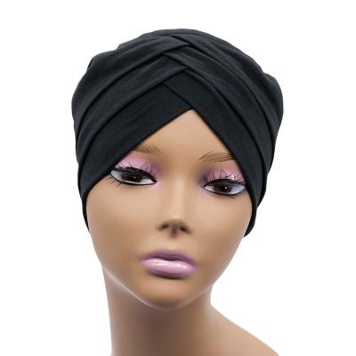 China Inner Solid Color Hijab Islamic Hijab Undercap Cotton 2022 Headscarf Tank Top Muslim Custom Stretch Multifunctional Turban Wholesale for sale