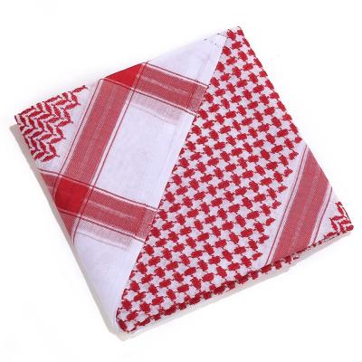 China Floral square feeling scarf men shemagh keffiyeh scarf dubai plaid turban soft arabic arabic hijab prayer scarf for men for sale