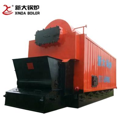 China Horizontal 6ton Coal Fired Steam Boiler Multi Fuel Boiler Coal Stove for sale