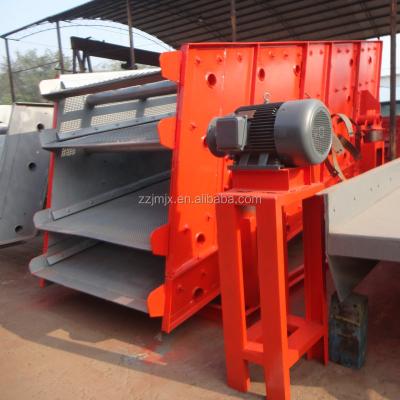 China Hot Selling Ore Pellet Tilted 4 Deck Sand Vibrating Screen Equipment For Powder for sale