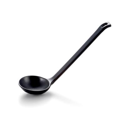 China factory viable wholesaleJapanese style black plastic spoons for sale