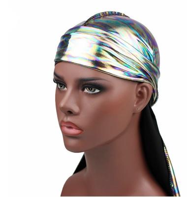 China Fashinable Head Bands Scarf Bandana Senior Designer Men Durag Head Wrap Durags Scarf Headband for sale