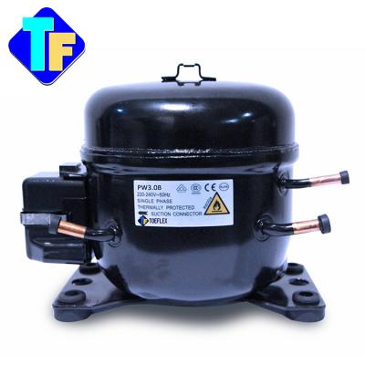 China Refrigeration Parts Refrigeration Refrigerator Freezer Refrigerator R600a Hemertic Reciprocating Compressor for sale