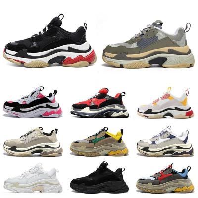 China Designer Brand Designer Durable Luxury Air Cushion Unique Chunky Retro OG Sports Triple S Balencia Zapatillas Sneakers for sale