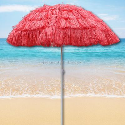 China Outdoor Furniture PATIO GARDEN PARASOL THATCH OUTDOOR HAWAIIAN BEACH UMBRELLA for sale