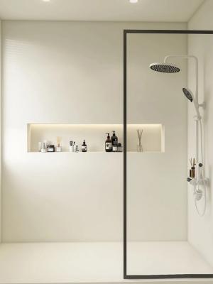 China Moderne glazen douche behuizing Interieur Tempered Glass Partition voor badkamer Te koop