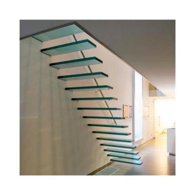 China Aluminium gelamineerd glazen beveiligingsrail 8 mm 10 mm balkon gehard glasrail Te koop