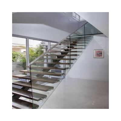 China Tempered Glass Staircase 15mm Laminated Glass Railing Panels For Home Hotel for sale