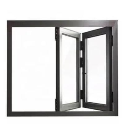 China Aluminum Profile Windows And Door 6mm Thick Double Glazed Tempered Glass for sale