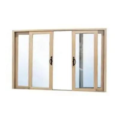 China Double Glazed Window Glass Tempered Exterior Aluminum Sliding Glass Doors for sale