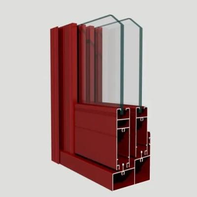 Chine Profiles de portes coulissantes en aluminium résistant au vent pour vitres et portes à vendre