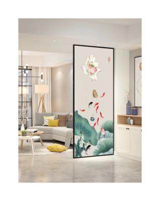 China Decorative Wire Laminated Glass Partition Home Living Room Glass Panels for sale