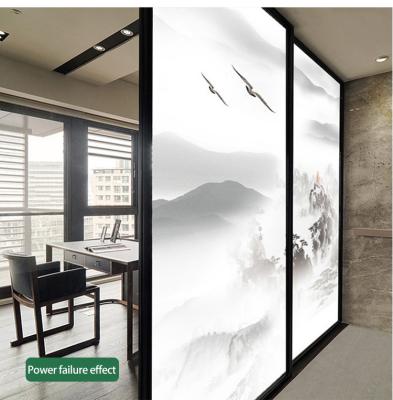 China Customizable Dimming Intelligence Glass Color Smart Glass Panel for sale