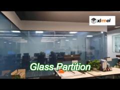 switchable pdlc smart glass electronic glass partitions for shopping malls