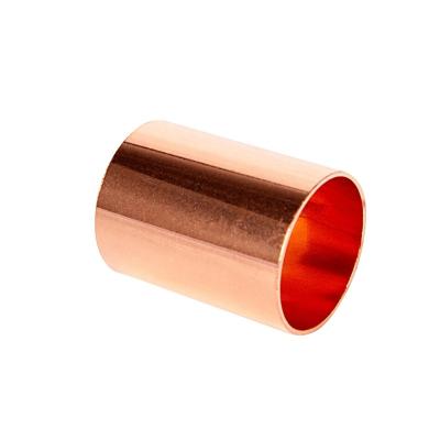 China Plumbing Water Custom Joint Pipe Manufacturer Equal Coupling Copper End Feed Fittings for Plumbing for sale