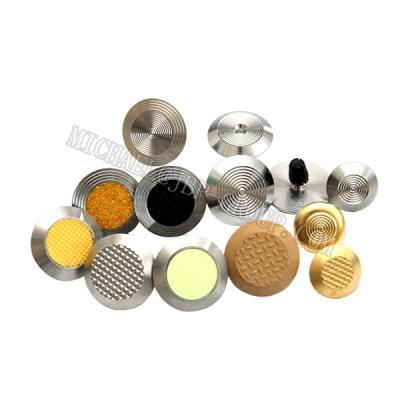 China Modern Stainless Steel Tactile Studs With Shaft With Fixing Socket With Pin for sale