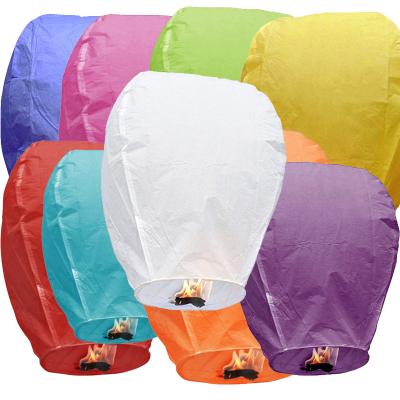 China Europe white Chinese wholesale mini large sky lantern for wedding favors kongming the top lantern low price sale for sale