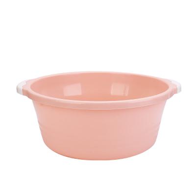 China Wholesale Plastic Stocked PP Bathroom Wash Basin Water Basin for sale