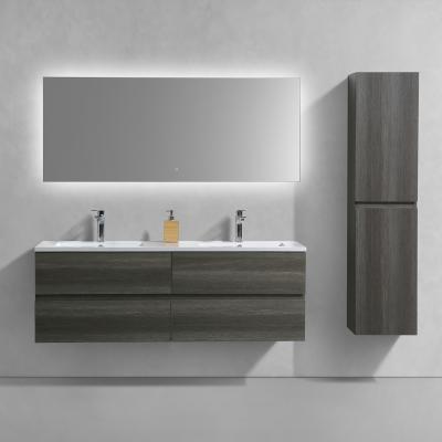 China Olina Eco-friendly 60 Inch Wholesale Modern Warm Design Bathroom Vanity for sale