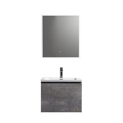 China Modern Simple Small Basin 24 Inch Bathroom Vanity For Hotel Bathroom for sale